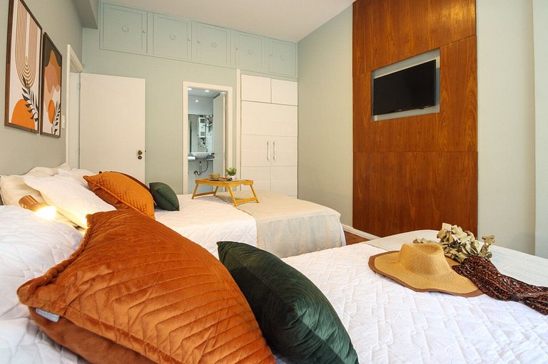 Rio Habitat Almirante 905 1min to Copacabana Beach