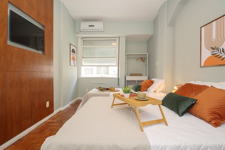 Rio Habitat Almirante 905 1min to Copacabana Beach