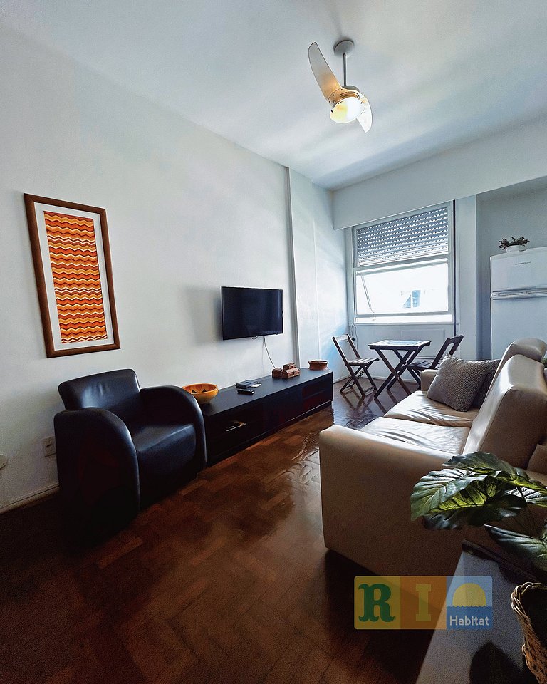 Rio Habitat Almirante 806 1min to Copacabana Beach