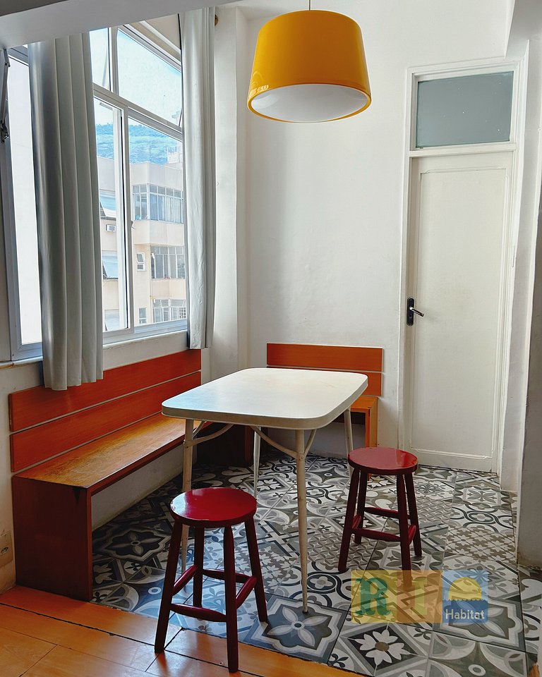 Rio Habitat Copacabana 1101 3-Bed 1min to Beach