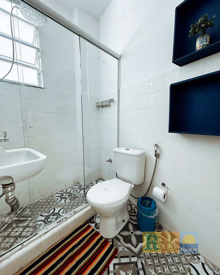 Rio Habitat Copacabana 1101 3-Bed 1min to Beach