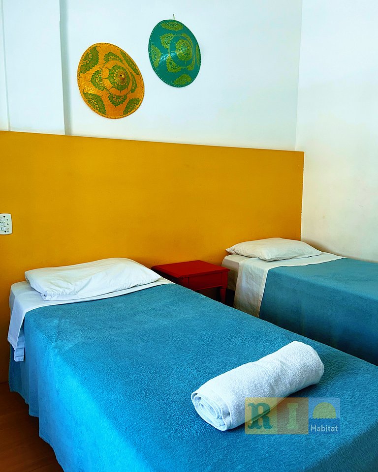 Rio Habitat Copacabana 1101 3-Bed 1min to Beach
