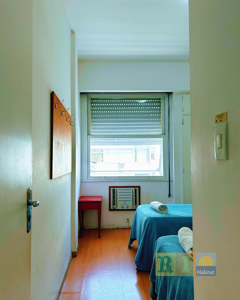 Rio Habitat Copacabana 1101 3-Bed 1min to Beach