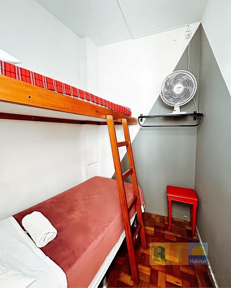 Rio Habitat Copacabana 1101 3-Bed 1min to Beach