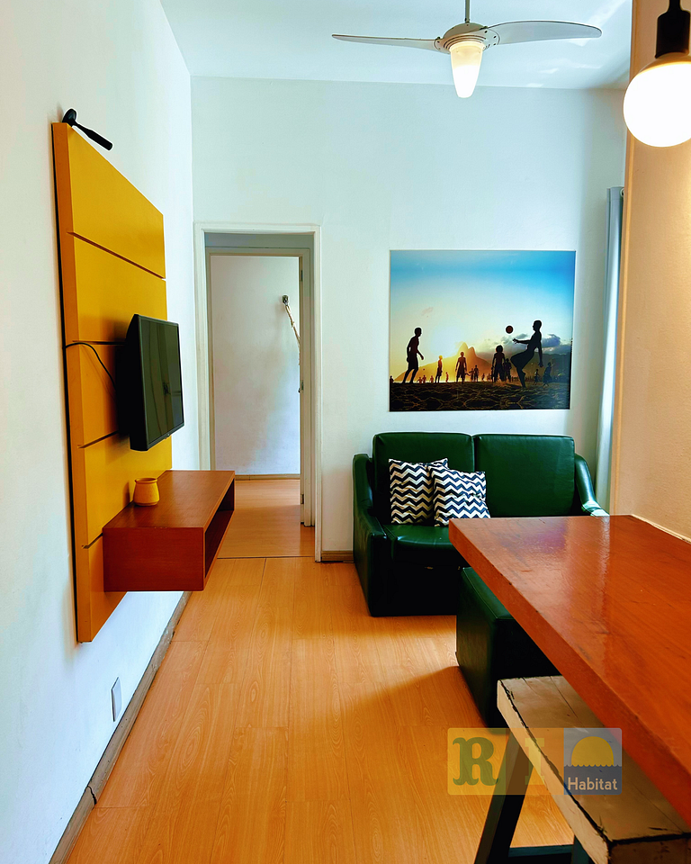 Rio Habitat Copacabana 1101 3-Bed 1min to Beach