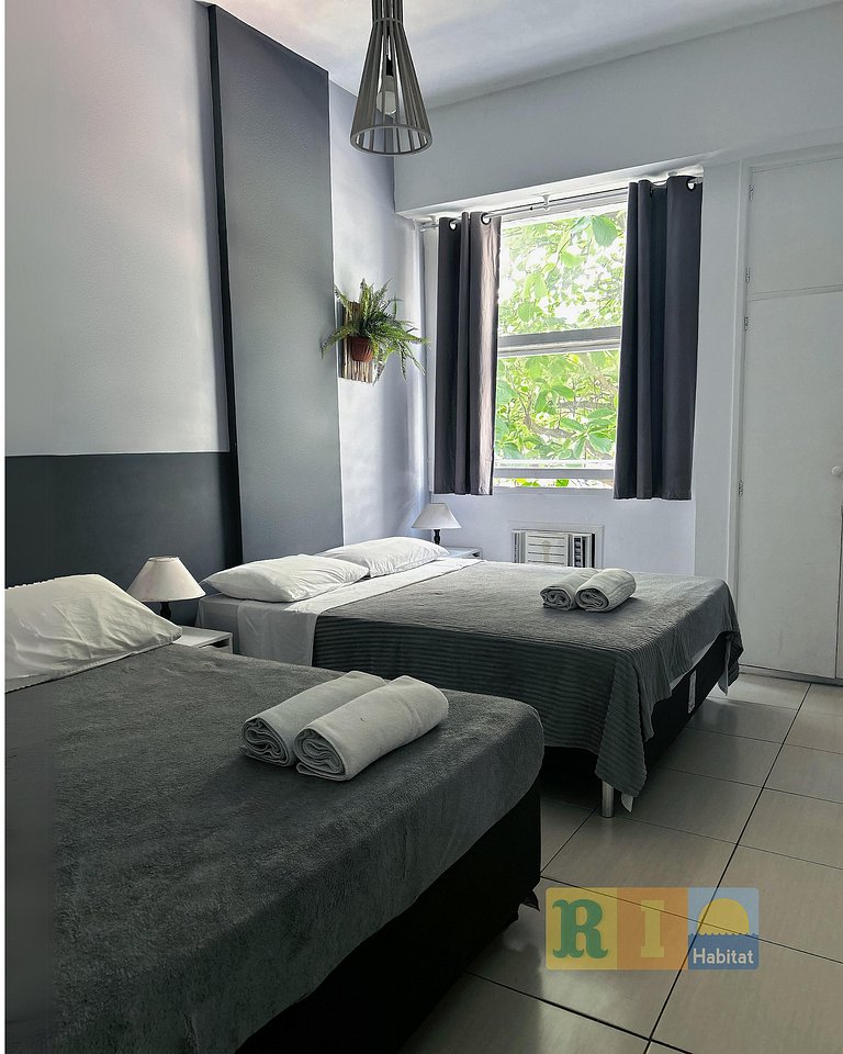 Rio Habitat Almirante 403 1min to Copacabana Beach