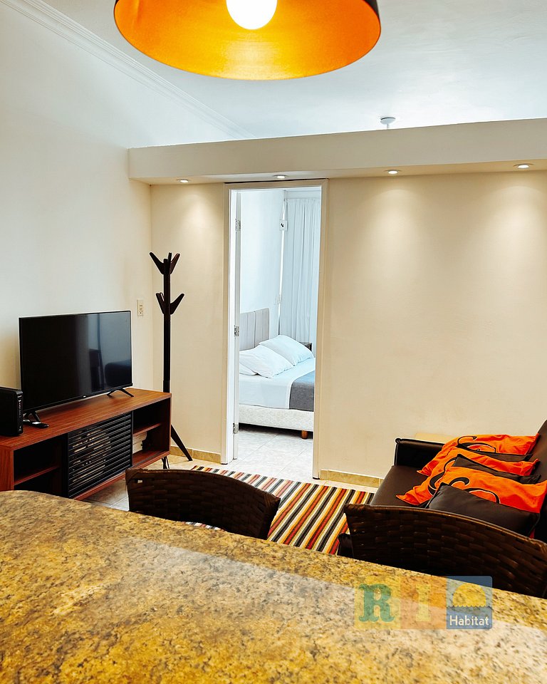 Rio Habitat 1210 Copacabana Sea View Posto 5