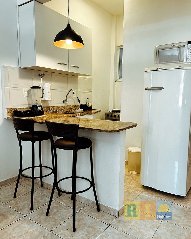 Rio Habitat 1210 Copacabana Sea View Posto 5