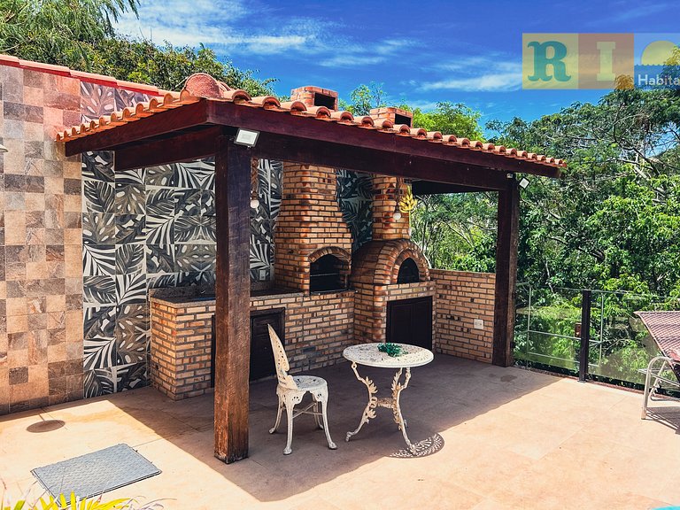 Montanha & Praia em Geribá: Conforto Familiar e Arara