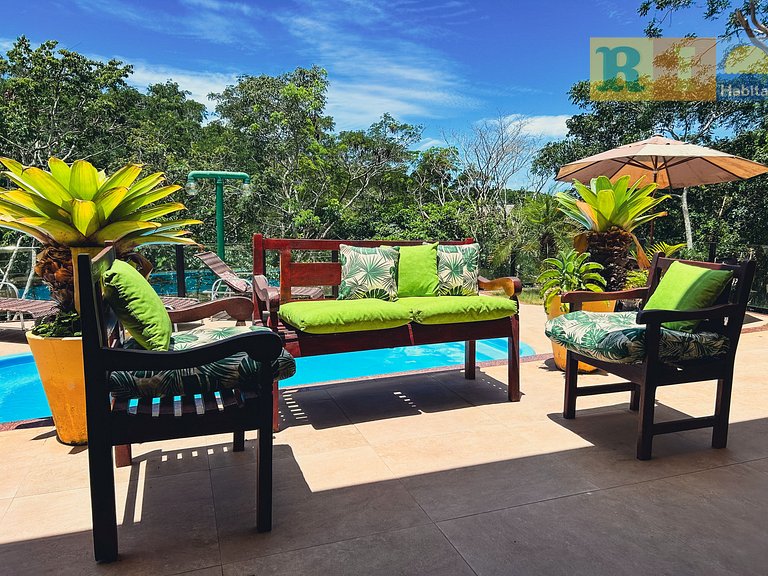 Montanha & Praia em Geribá: Conforto Familiar e Arara