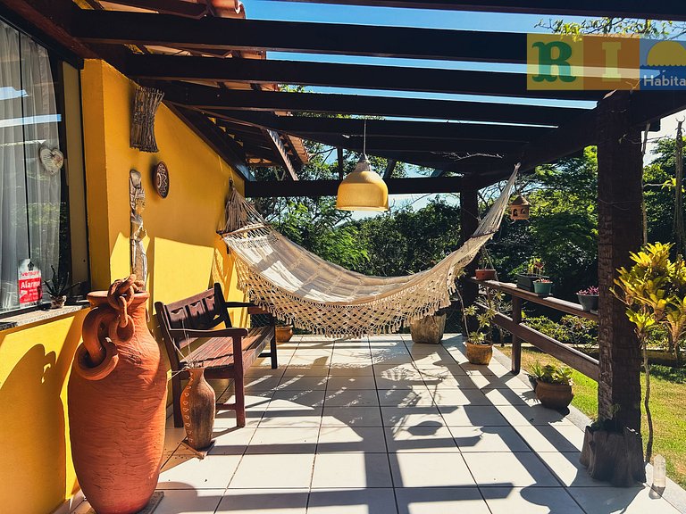 Montanha & Praia em Geribá: Conforto Familiar e Arara