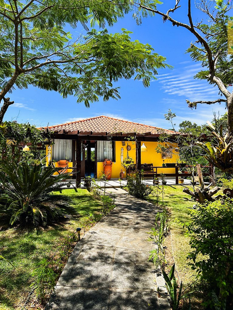 Montanha & Praia em Geribá: Conforto Familiar e Arara