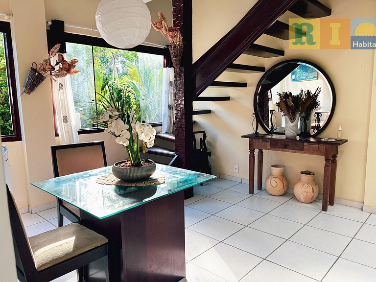 Montanha & Praia em Geribá: Conforto Familiar e Arara