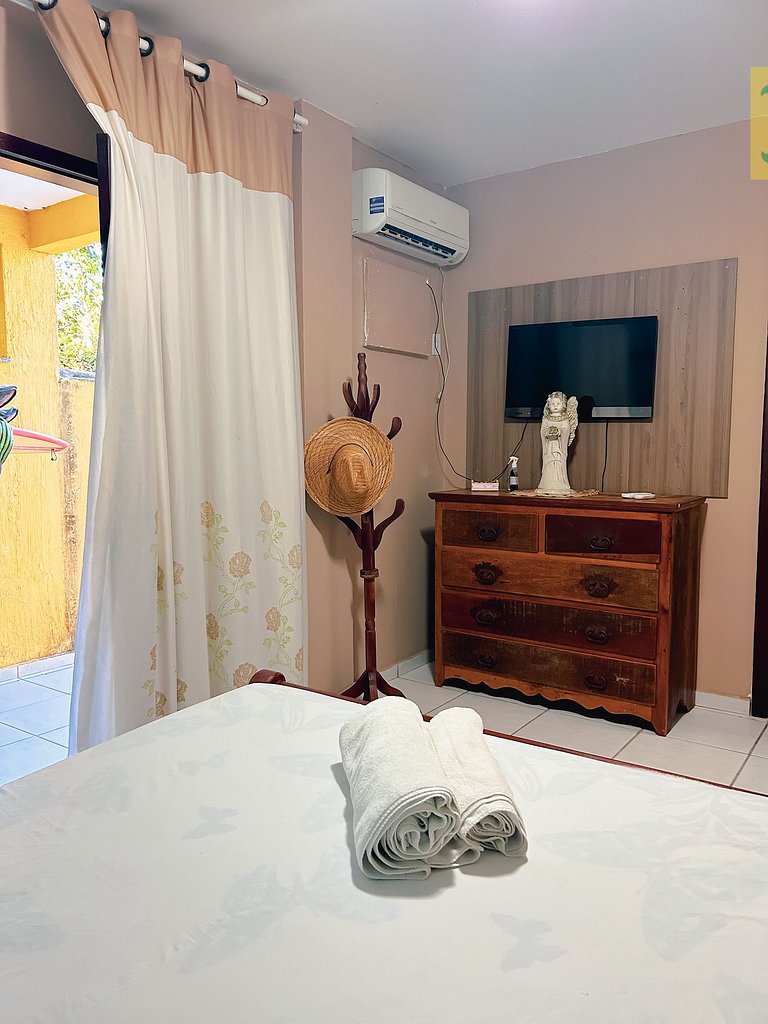 Montanha & Praia em Geribá: Conforto Familiar e Arara