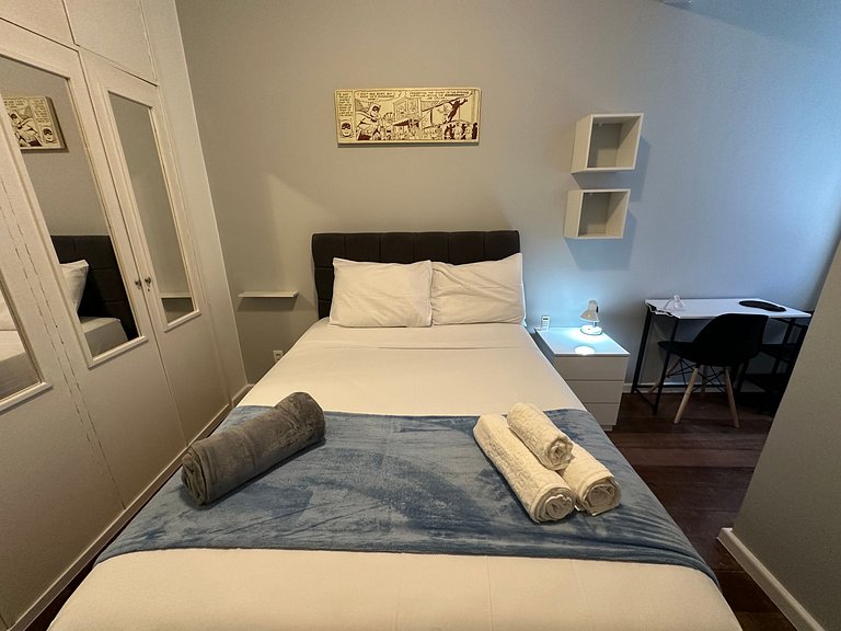 Rio Habitat Copacabana 2BR 5m Beach 1m Metro