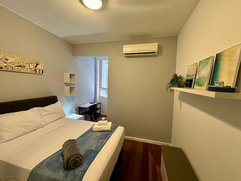 Rio Habitat Copacabana 2Q 5min Praia 1min Metrô