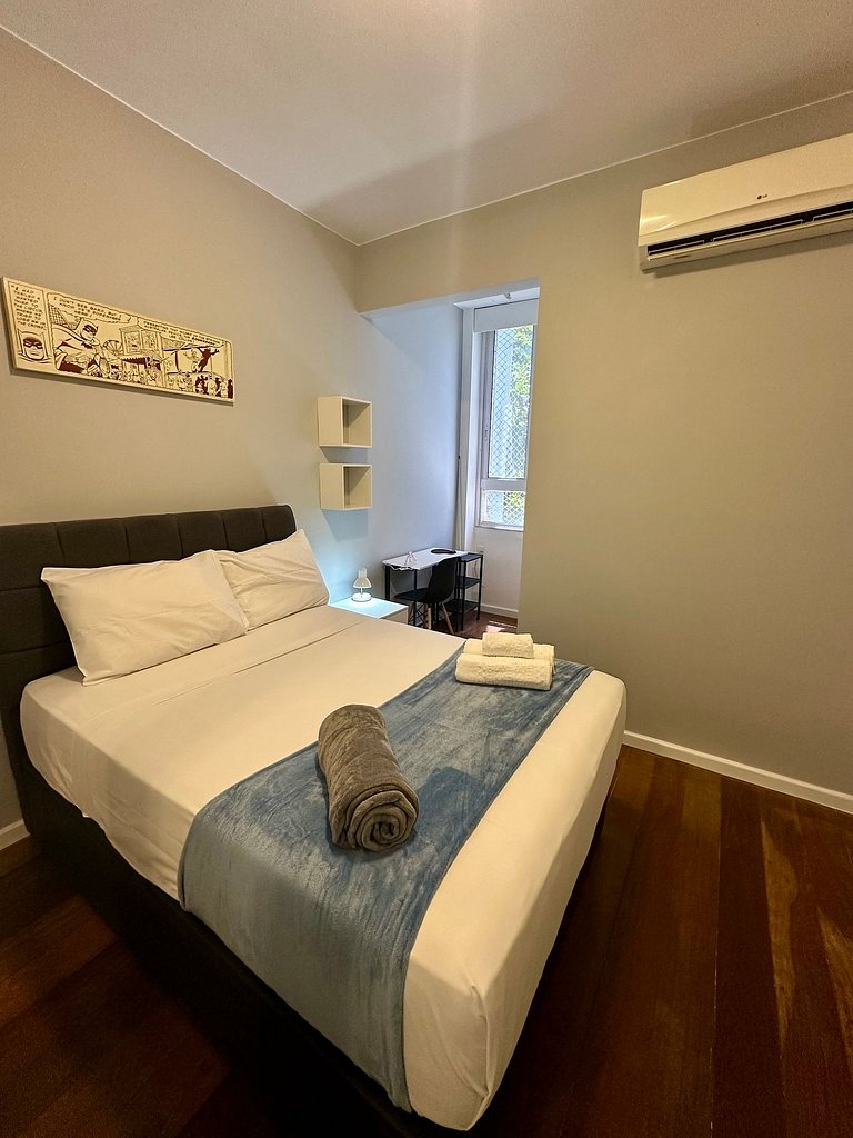 Rio Habitat Copacabana 2 Hab 5m Playa 1m Metro