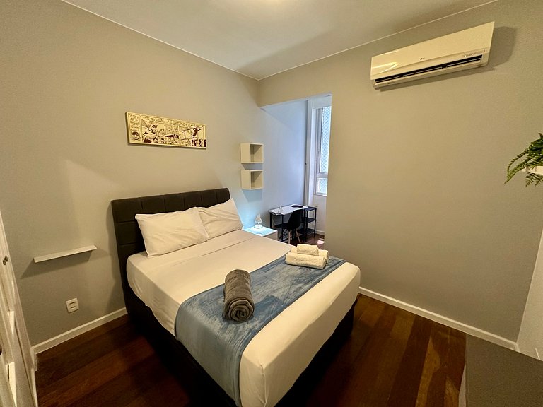 Rio Habitat Copacabana 2 Hab 5m Playa 1m Metro