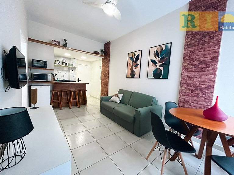 Apartment Almirante 702 - 1 Minute from Copacabana Beach