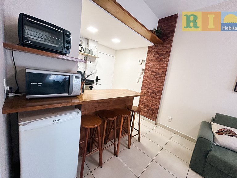 Apartment Almirante 702 - 1 Minute from Copacabana Beach
