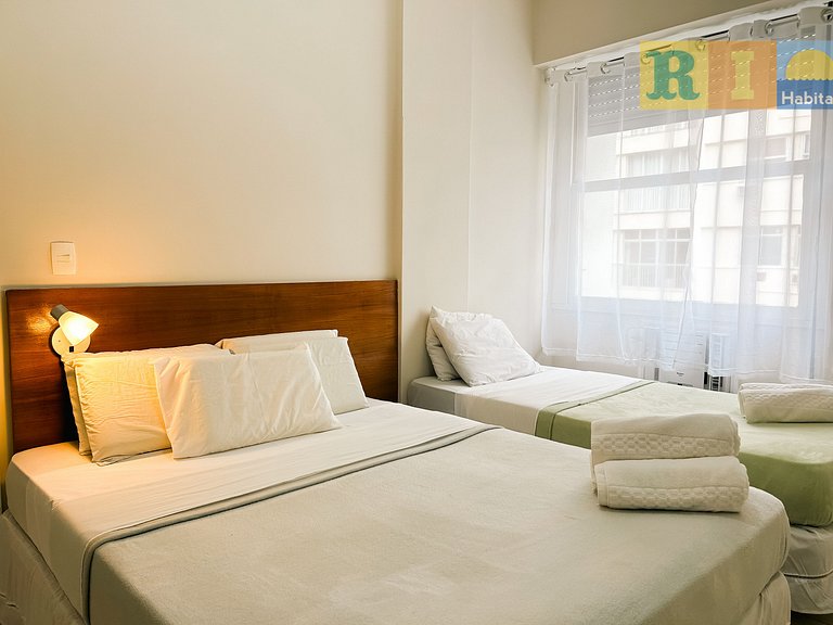 Apartamento Almirante 702 - 1 min da praia de Copa