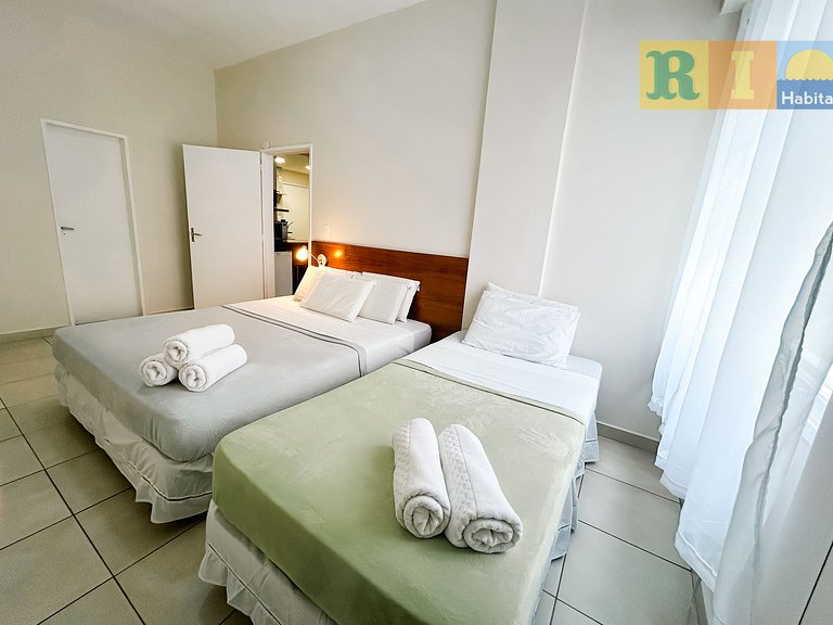 Apartment Almirante 702 - 1 Minute from Copacabana Beach