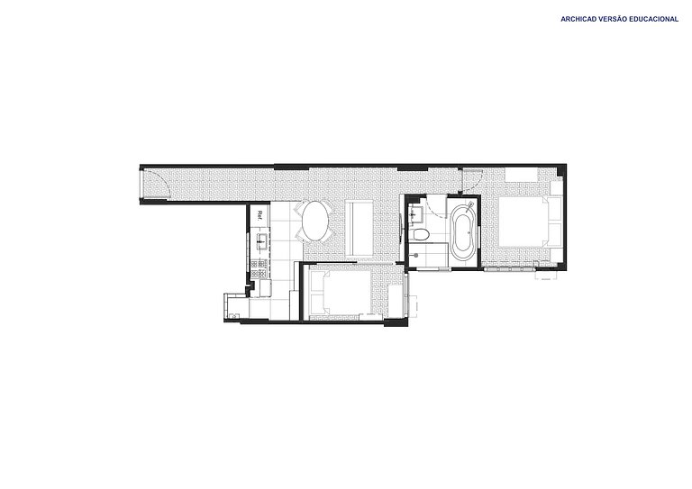 Rio Habitat Copacabana 2-Bed 3min to Beach