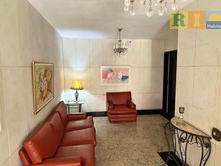 Exclusivo e silencioso apartamento de 1 quarto