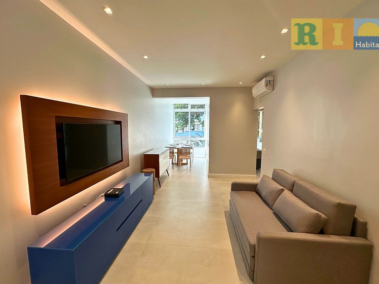 Exclusivo e silencioso apartamento de 1 quarto