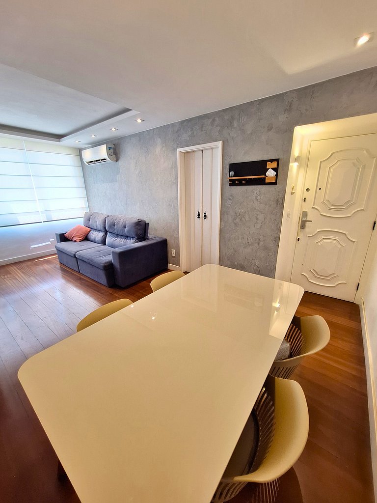 Rio Habitat Leblon 3-Bedroom Apt Christ View