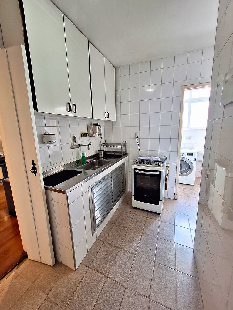 Rio Habitat Leblon 3-Bedroom Apt Christ View