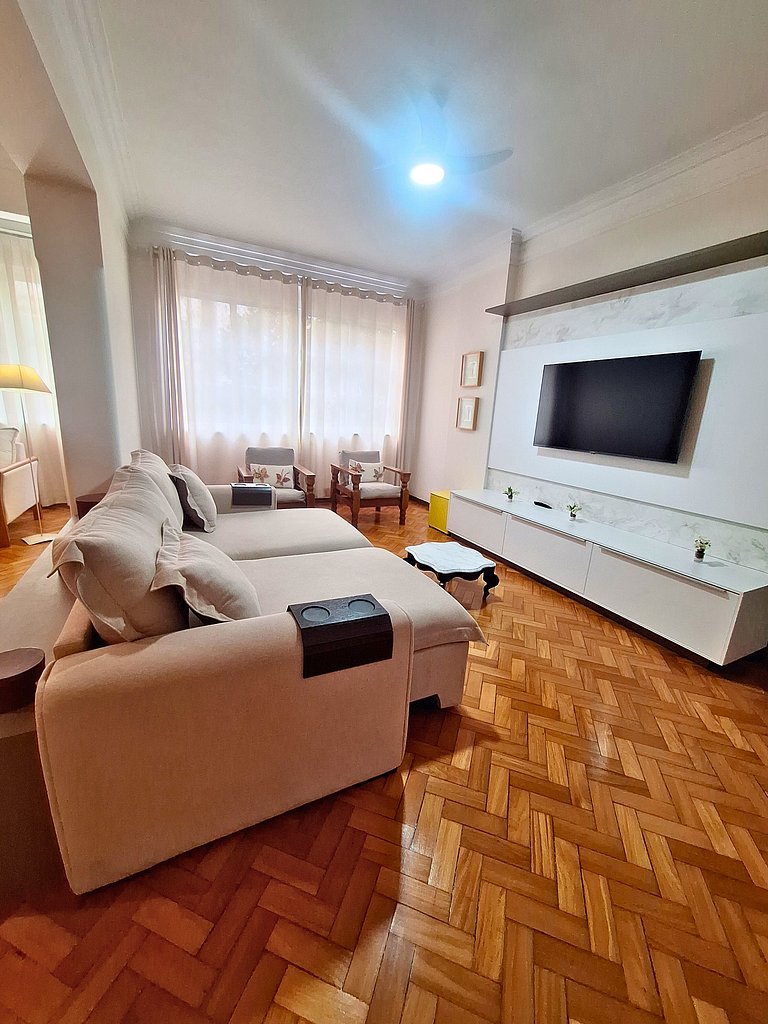 Rio Habitat: 3 Quartos em Copacabana