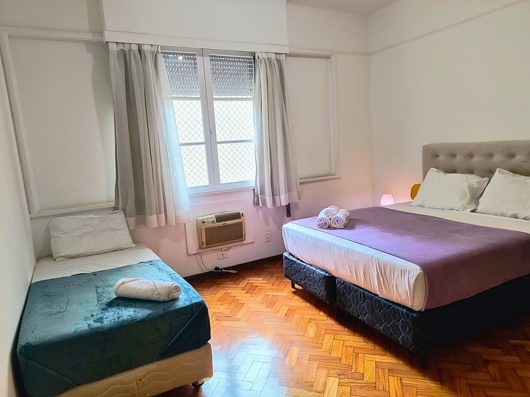 Rio Habitat: 3 Quartos em Copacabana