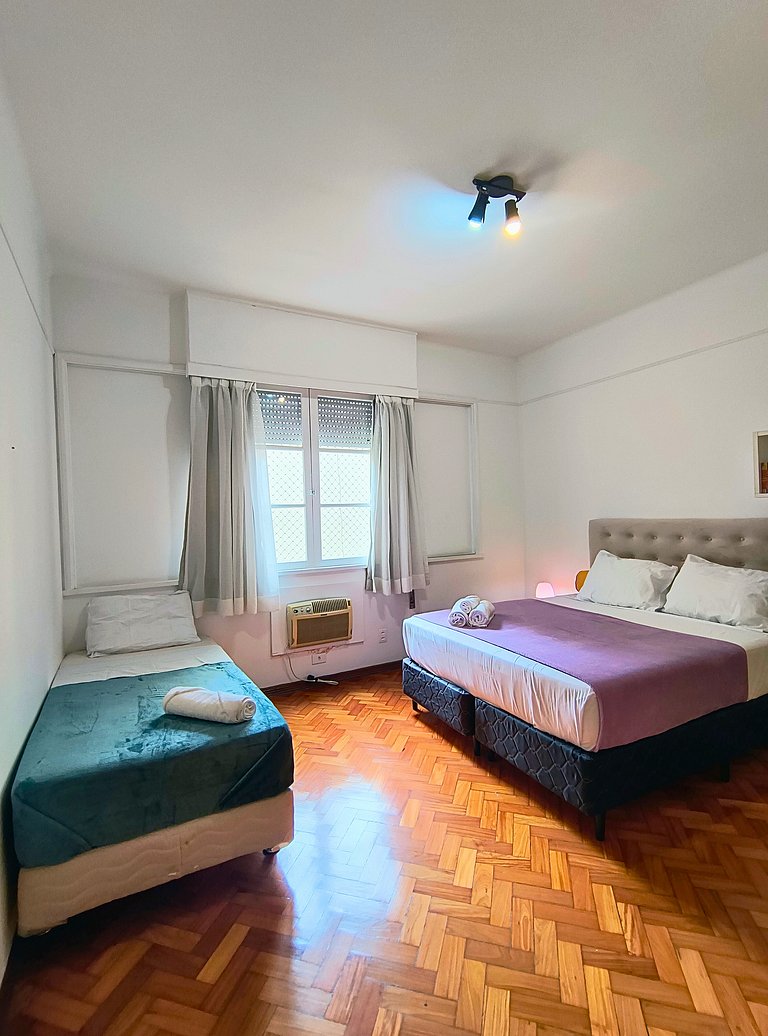 Rio Habitat: 3 Quartos em Copacabana