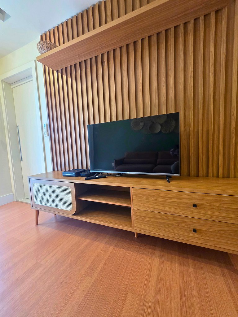 Rio Habitat: Flat com Churrasqueira e Piscina