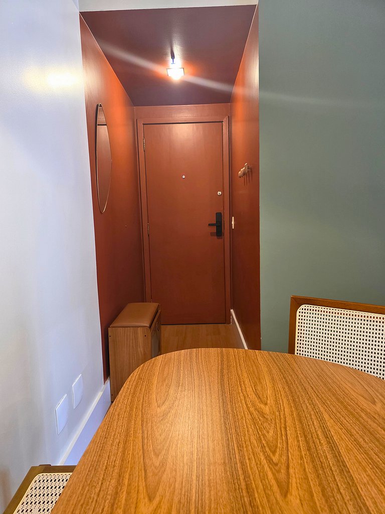 Rio Habitat: Flat com Churrasqueira e Piscina