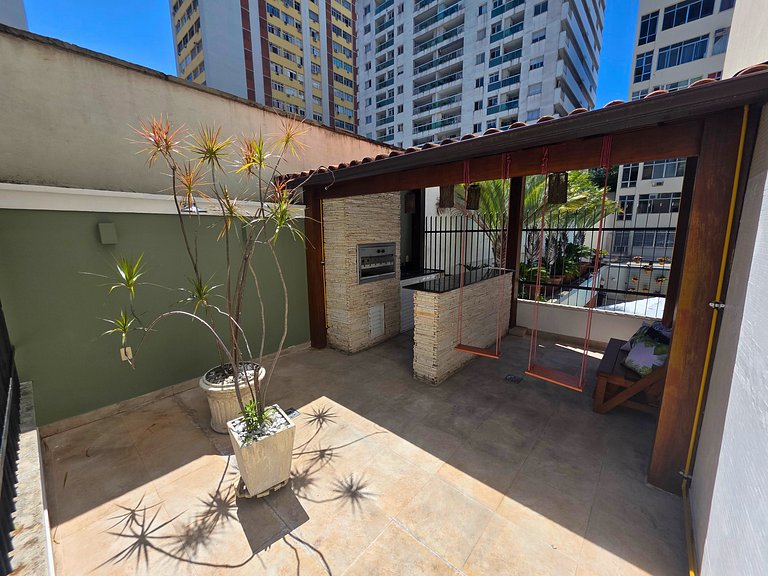 Rio Habitat: Flat with BBQ & Pool