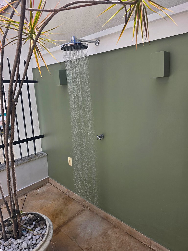 Rio Habitat: Flat com Churrasqueira e Piscina