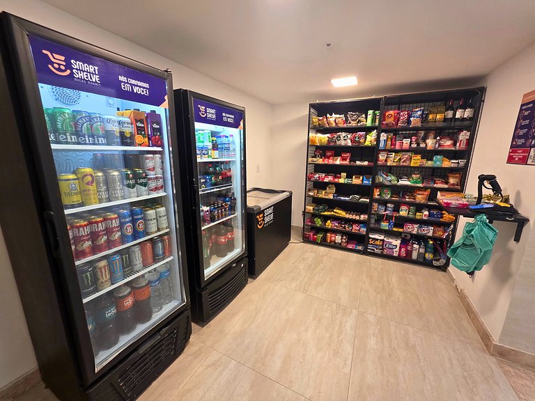 Rio Habitat: Flat com Churrasqueira e Piscina