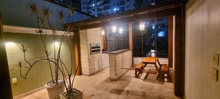Rio Habitat: Flat with BBQ & Pool