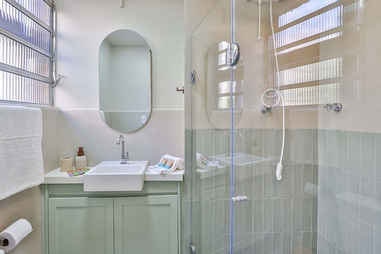 Flat with air conditioning 5 minutes from the beach