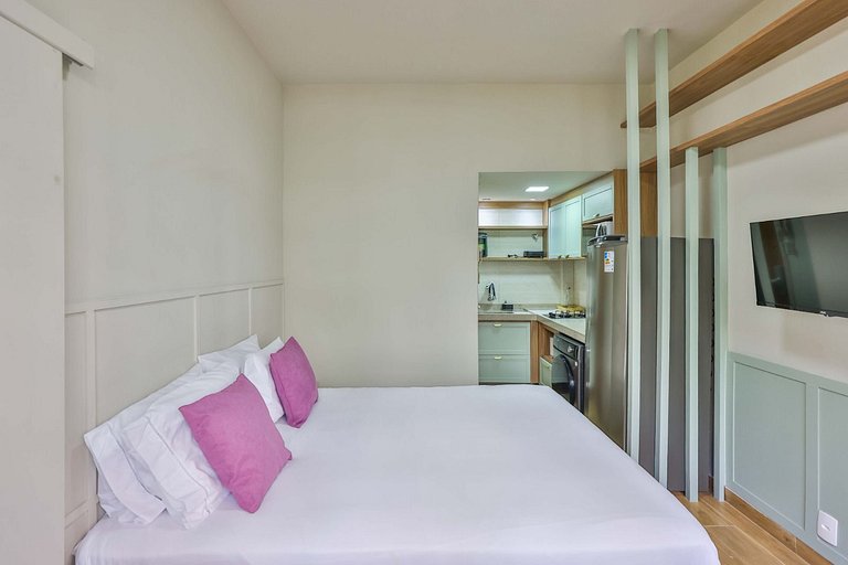 Studio design in Copacabana 6 min from the beach