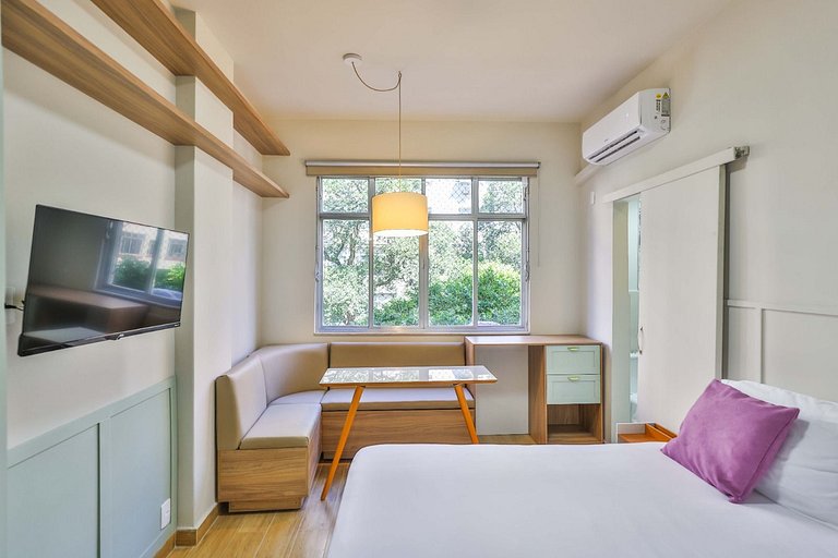 Flat con aire acondicionado a 5 minutos de la playa