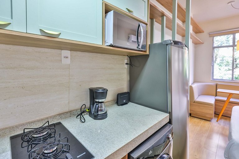 Studio design in Copacabana 6 min from the beach