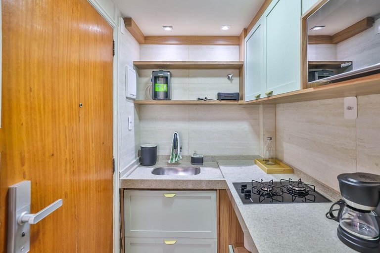 Studio design in Copacabana 6 min from the beach