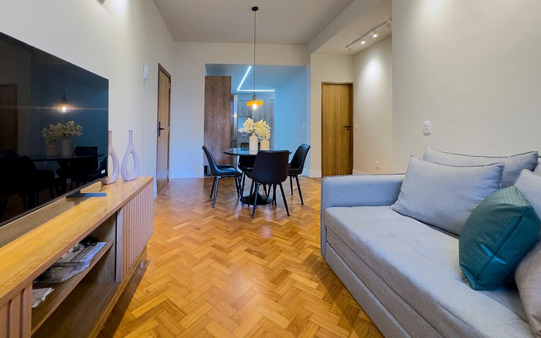 Jardín moderno con patio privado en Laranjeiras