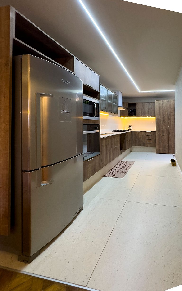 Modern garden with private backyard in Laranjeiras