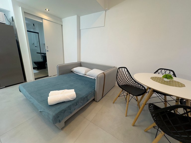 Design moderno e portaria 24h na Rio Branco