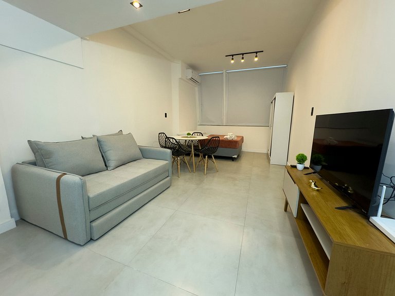 Design moderno e portaria 24h na Rio Branco