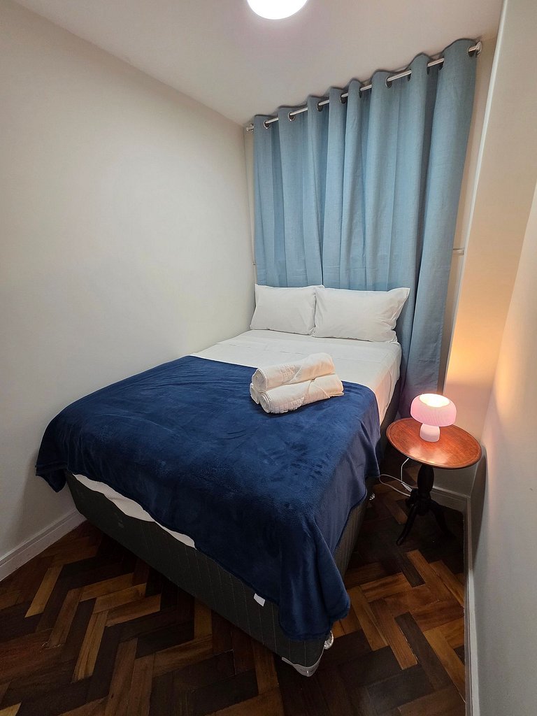 2 Quartos a 1 minutos da Praia de Copacabana